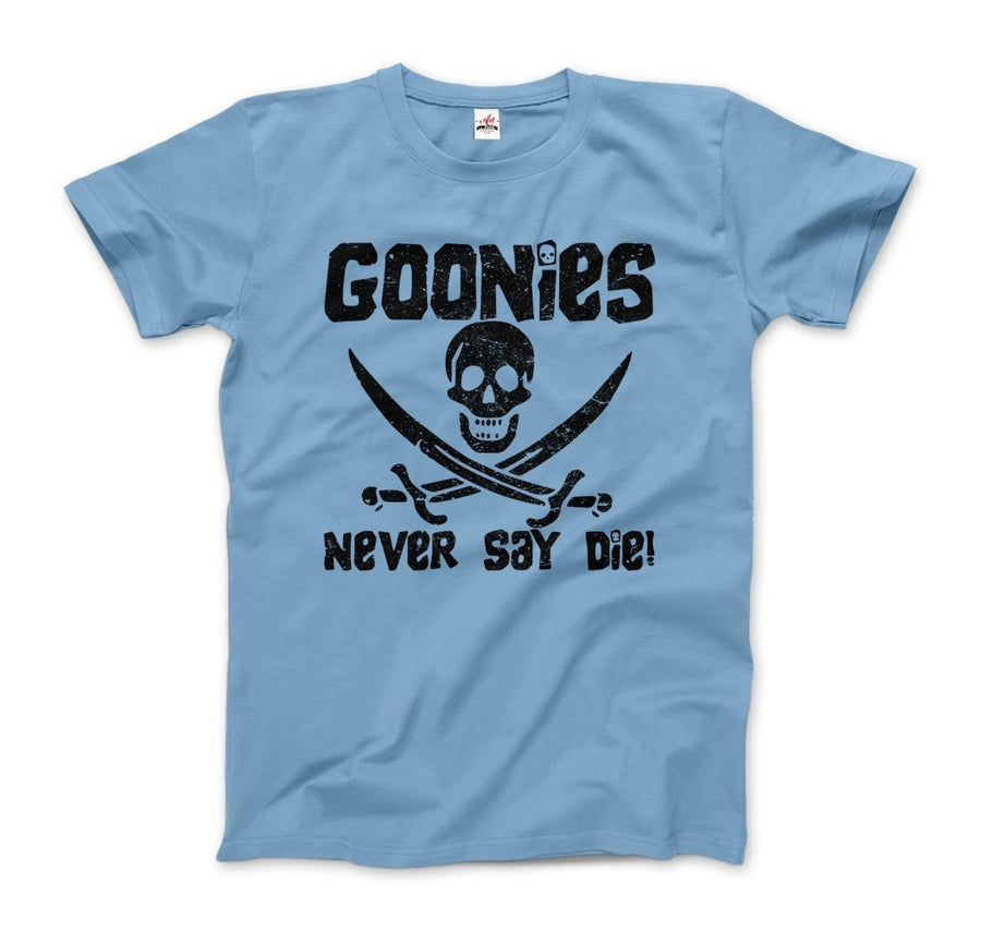 The Goonies Never Say Die Distressed Design T-Shirt