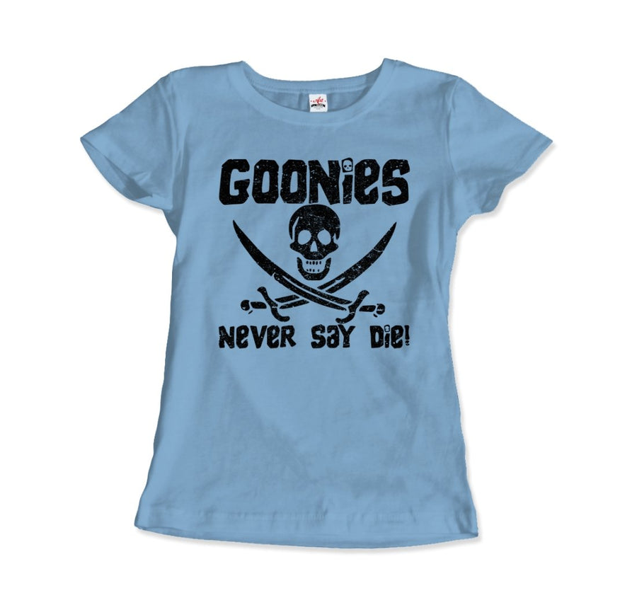 The Goonies Never Say Die Distressed Design T-Shirt